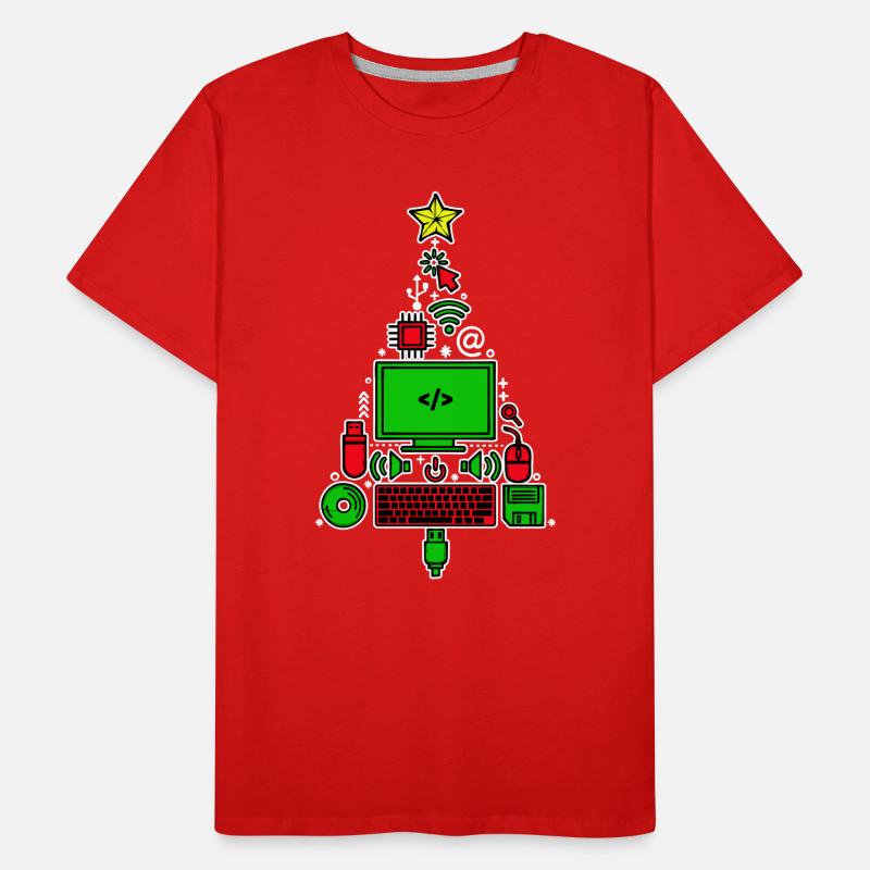 Code Debug Skripting Developer Computerfreak Männer Premium Bio T-Shirt