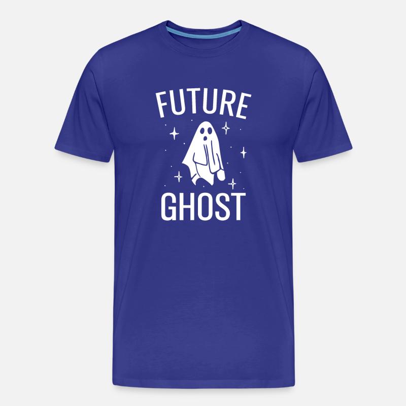 Future Ghost - Männer Premium Bio T-Shirt - Königsblau