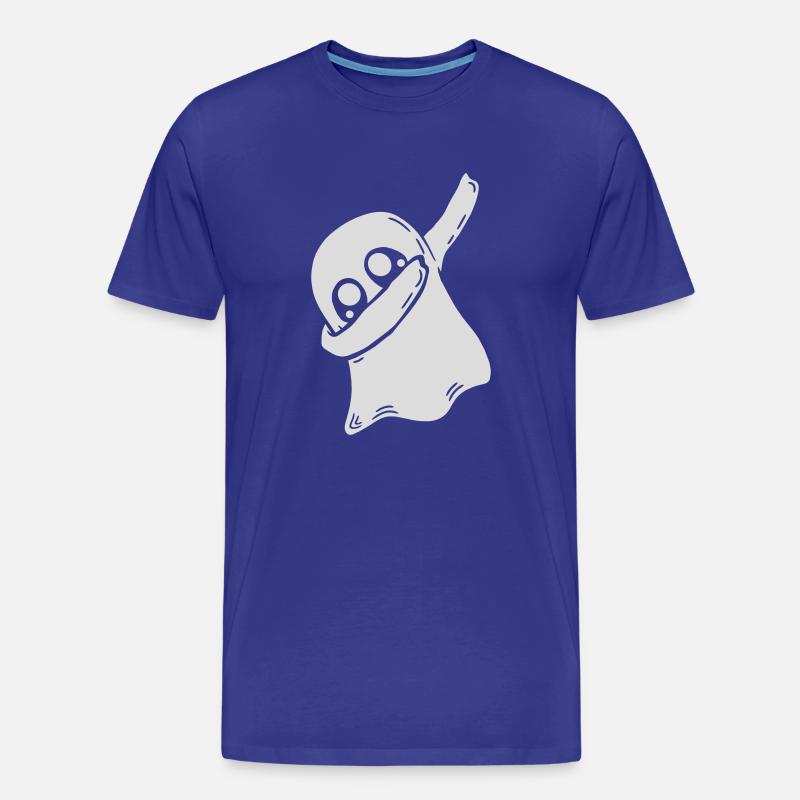 Cool Geist dabbing dab - Männer Premium Bio T-Shirt - Königsblau