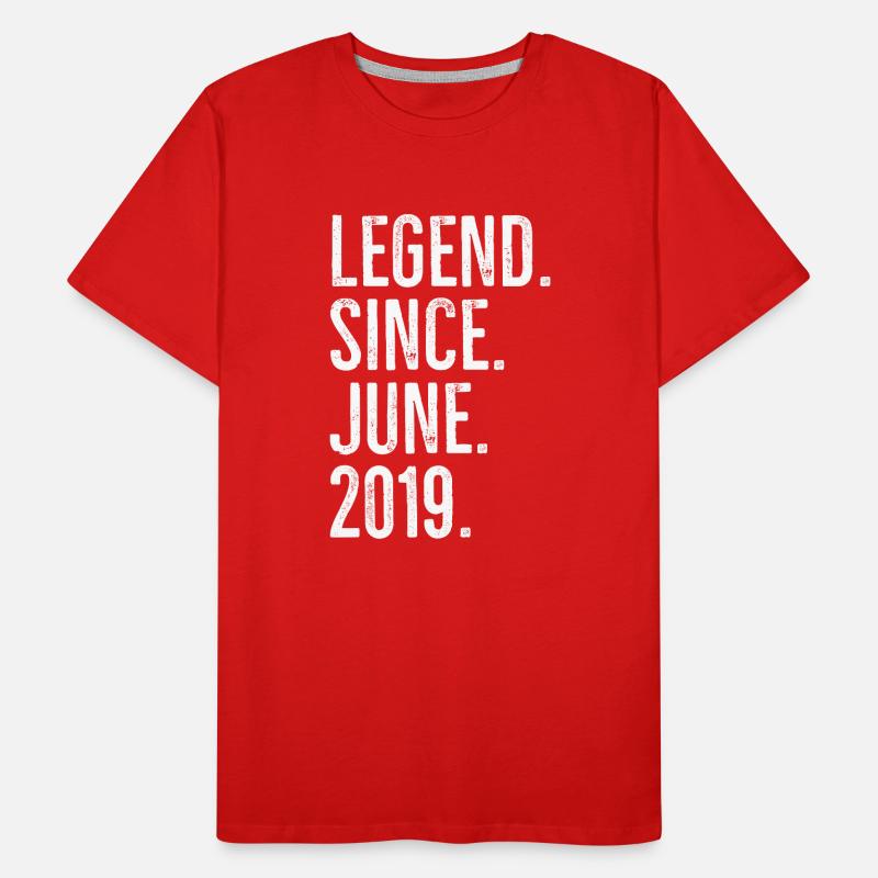 Legende seit Juni 2019 Männer Premium Bio T-Shirt