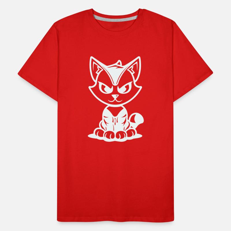 cat Men's Premium Organic T-Shirt