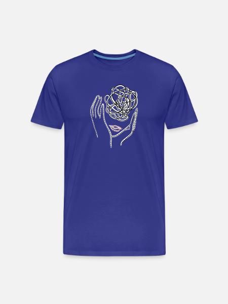Confusion - T-shirt bio Premium Homme - bleu roi
