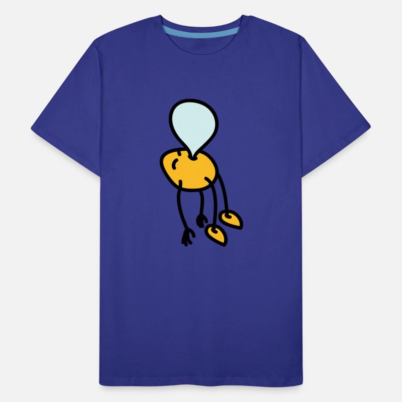 chewing_gum_man Men's Premium Organic T-Shirt