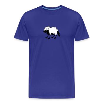 Wolf im Schafspelz - Männer Premium Bio T-Shirt - Königsblau - Vorne - Damien (186cm)