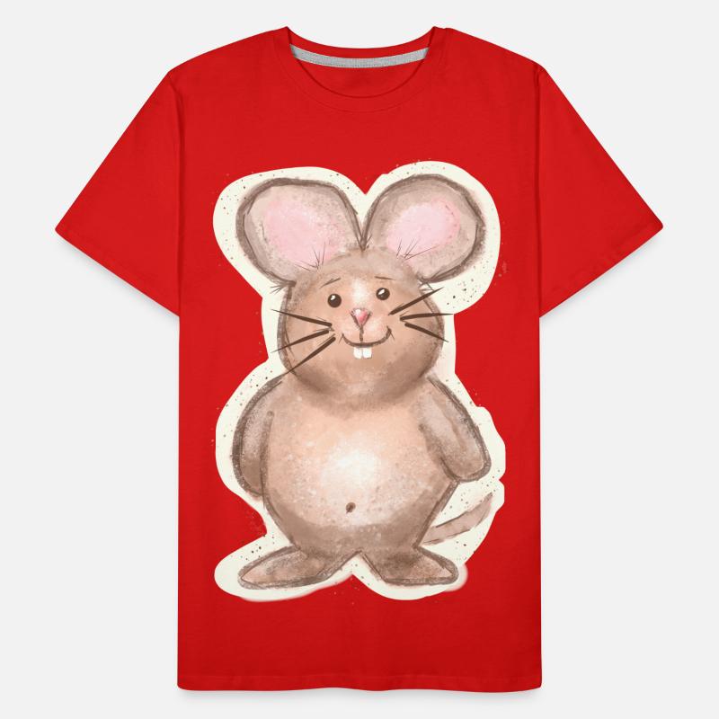 Mouse Men's Premium Organic T-Shirt
