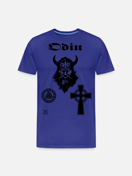 Odin 1 - Männer Premium Bio T-Shirt - Königsblau