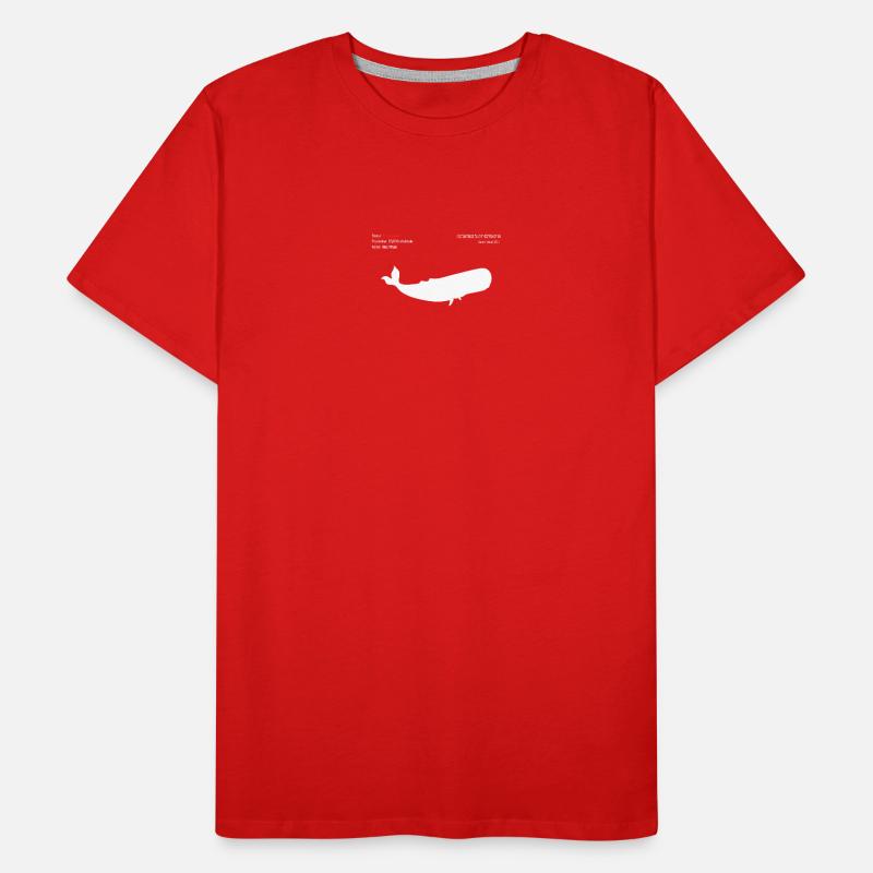 Wal Männer Premium Bio T-Shirt