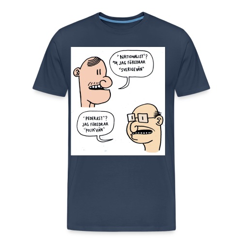 Pojkvän - Organic T-shirt Ekologisk premium-T-shirt herr