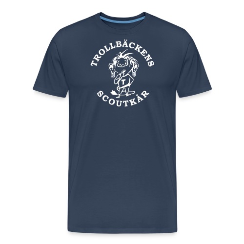 Trollbäckens Scoutkår 2022 - Organic T-shirt Ekologisk premium-T-shirt herr