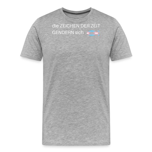 ZEICHEN DER ZEIT - trans* - Männer Premium Bio T-Shirt