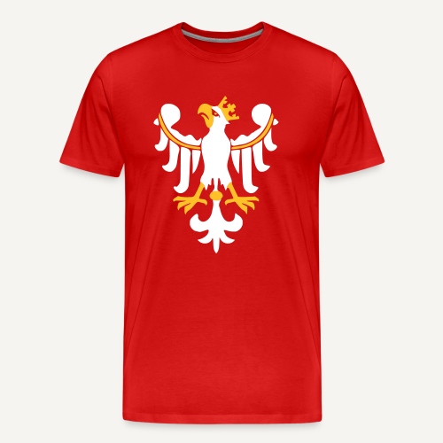 Orzeł Piastowski - Ekologiczna koszulka męska Premium