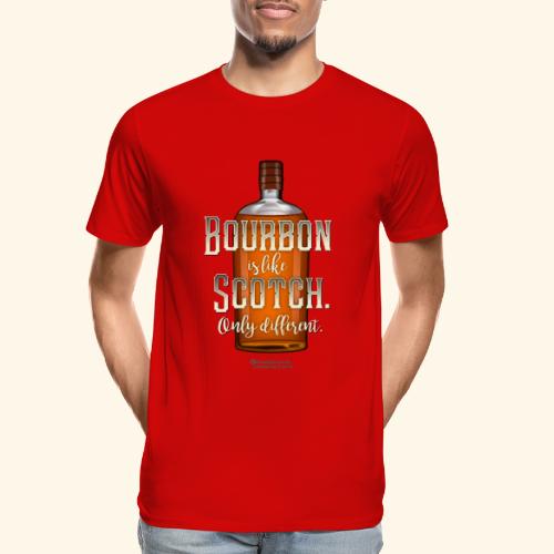 Bourbon Whiskey - Männer Premium Bio T-Shirt