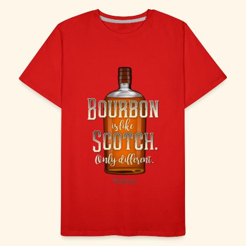 Bourbon Whiskey - Männer Premium Bio T-Shirt