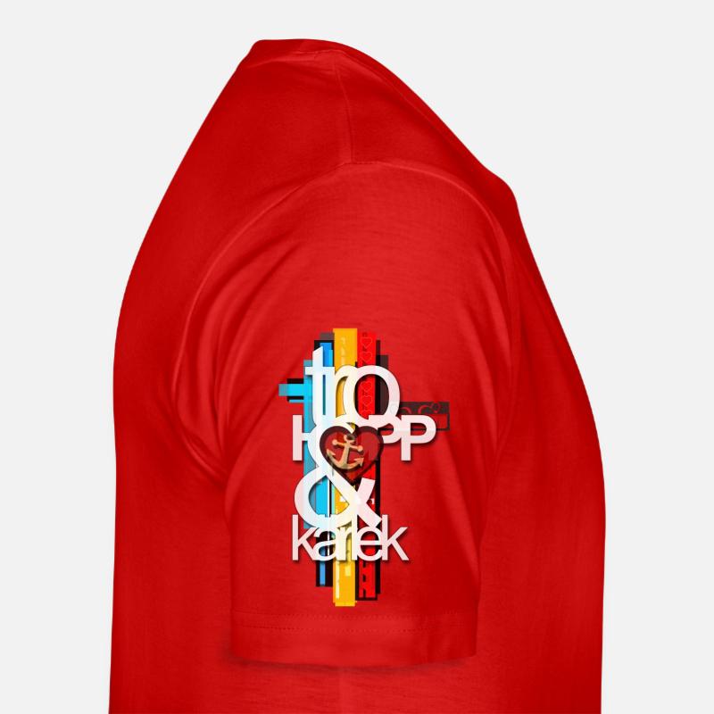 Glaube Hoffnung Liebe Männer Premium Bio T-Shirt