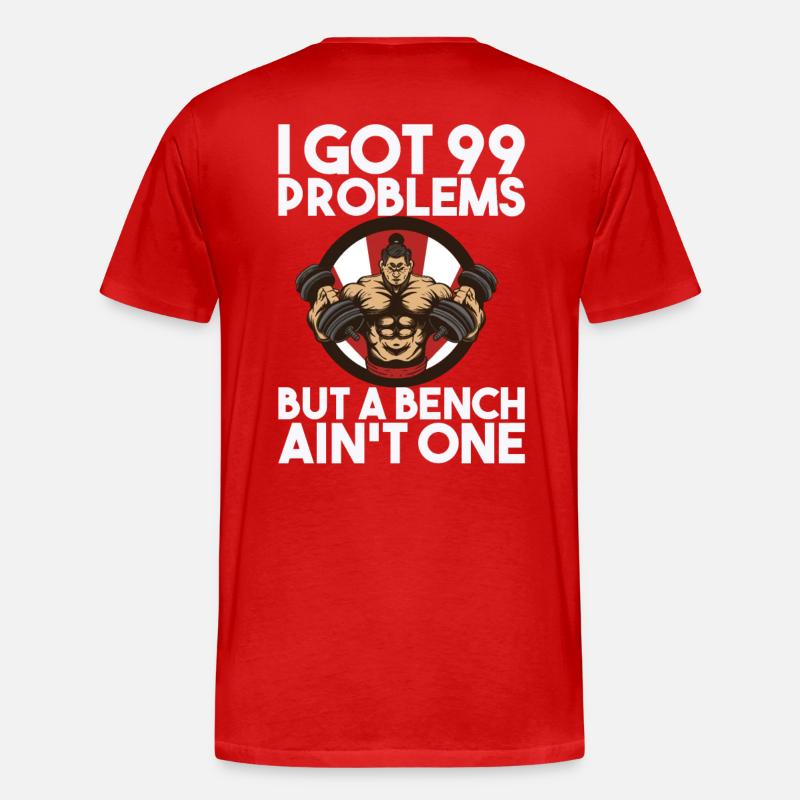 Workout - Männer Premium Bio T-Shirt - Rot