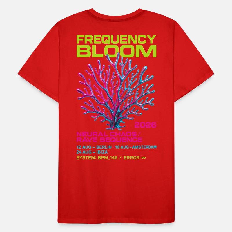 Fréquence Bloom T-shirt bio Premium Homme