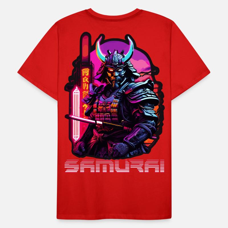 Samurai Männer Premium Bio T-Shirt