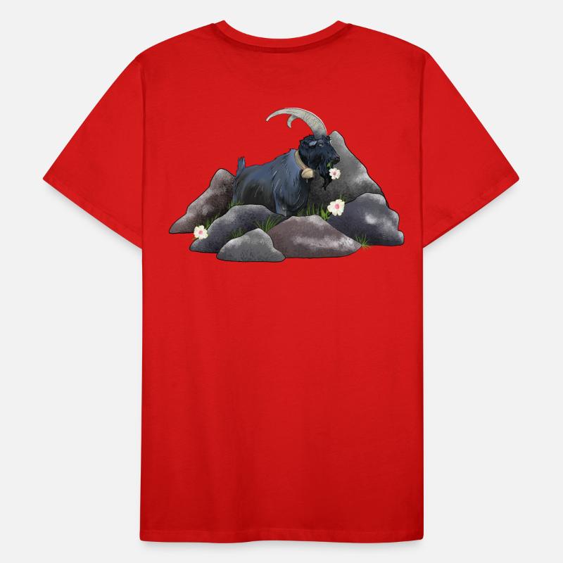 Steinbock Männer Premium Bio T-Shirt