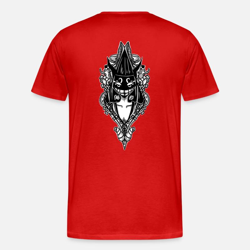 Alice - Männer Premium Bio T-Shirt - Rot