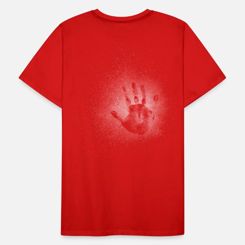Empreinte de main T-shirt bio Premium Homme