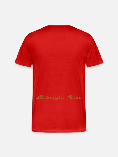 midnight star XV 1900 - Men's Premium Organic T-Shirt - red