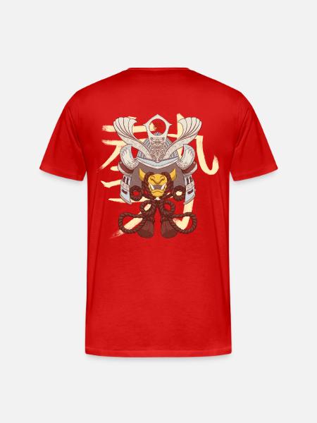 Power - Men's Premium Organic T-Shirt - red