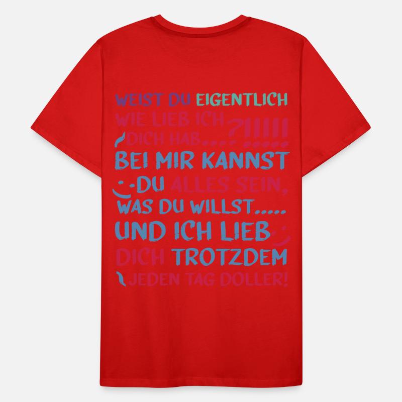 Weißt du eigentlich? Männer Premium Bio T-Shirt