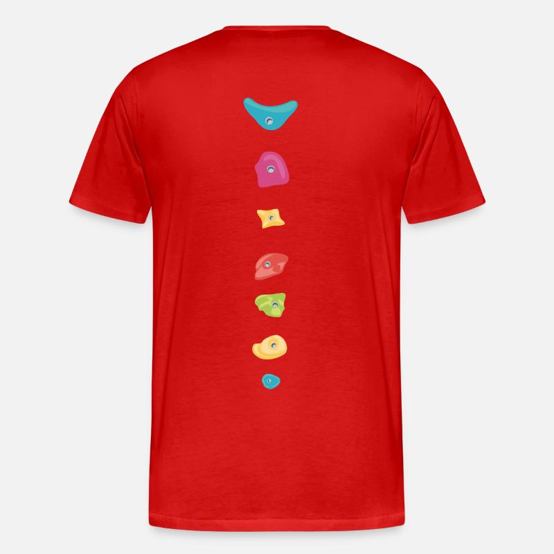 Boulder Shirt Griffe - Männer Premium Bio T-Shirt - undefined