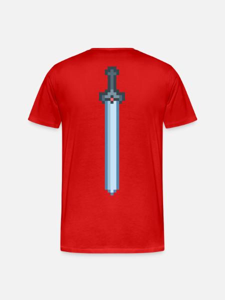 Épée de fer - T-shirt bio Premium Homme - rouge