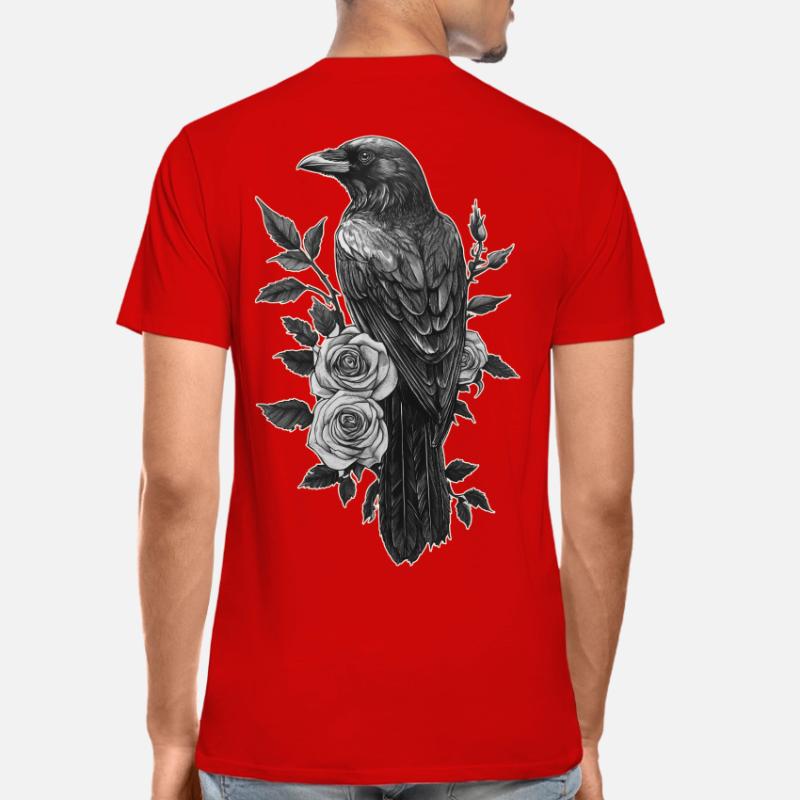 Corbeau T-shirt bio Premium Homme