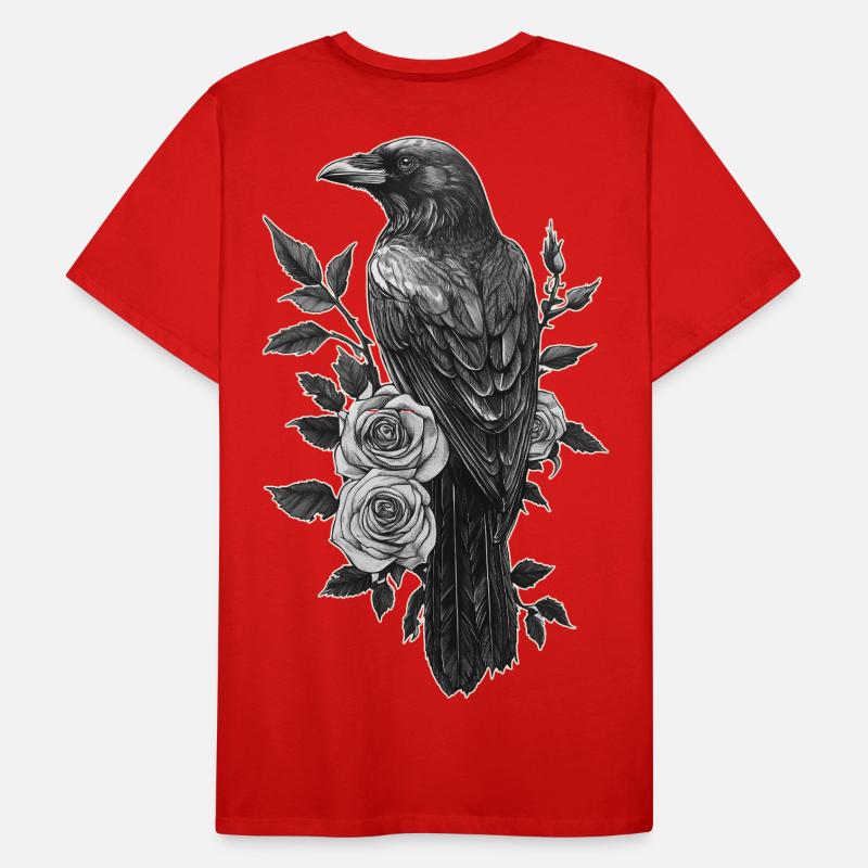 Corbeau T-shirt bio Premium Homme