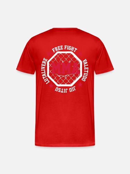 MMA - Männer Premium Bio T-Shirt - Rot