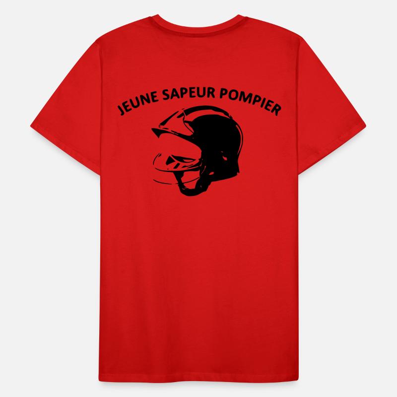 jeune sapeur pompier T-shirt bio Premium Homme