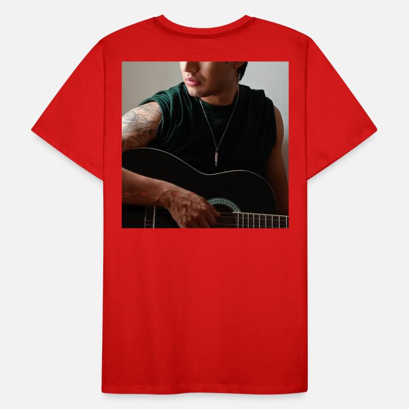 Guitare de soirée studio T-shirt bio Premium Homme