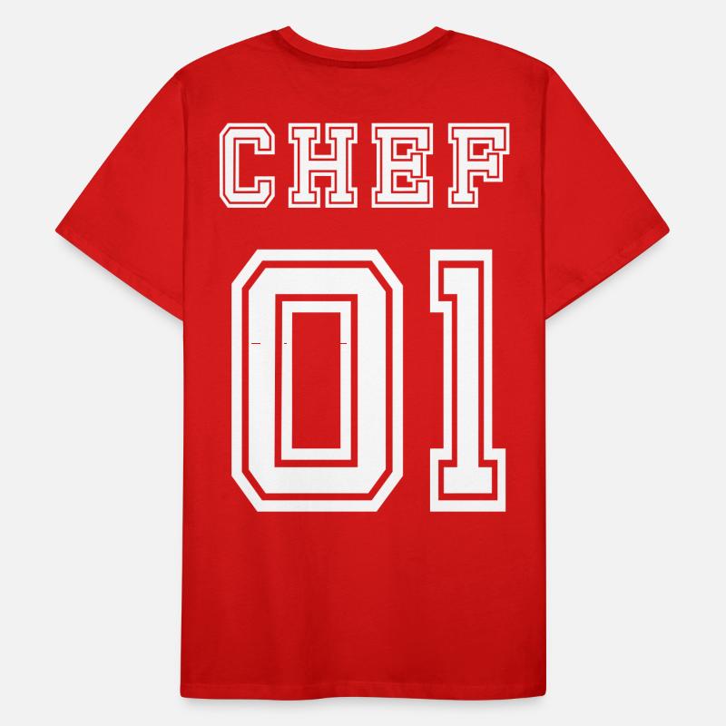 Chef Männer Premium Bio T-Shirt