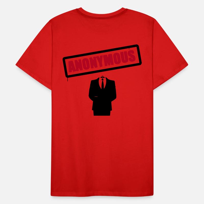 Anonymous T-shirt bio Premium Homme