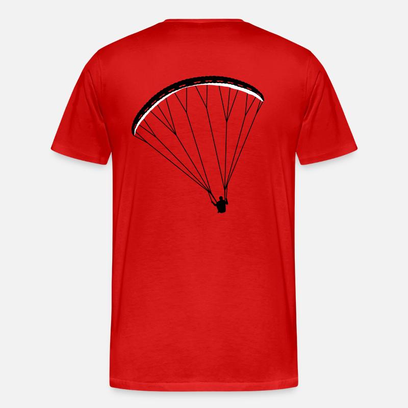 Paragliding - T-shirt bio Premium Homme - rouge