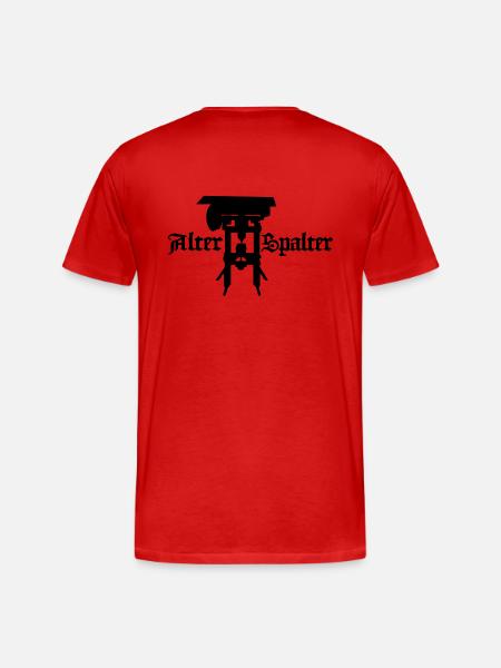 alter_spalter - Männer Premium Bio T-Shirt - Rot