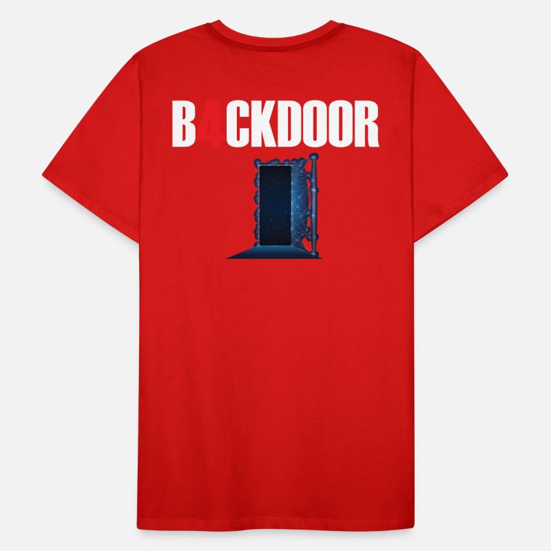 Backdoor Men's Premium Organic T-Shirt