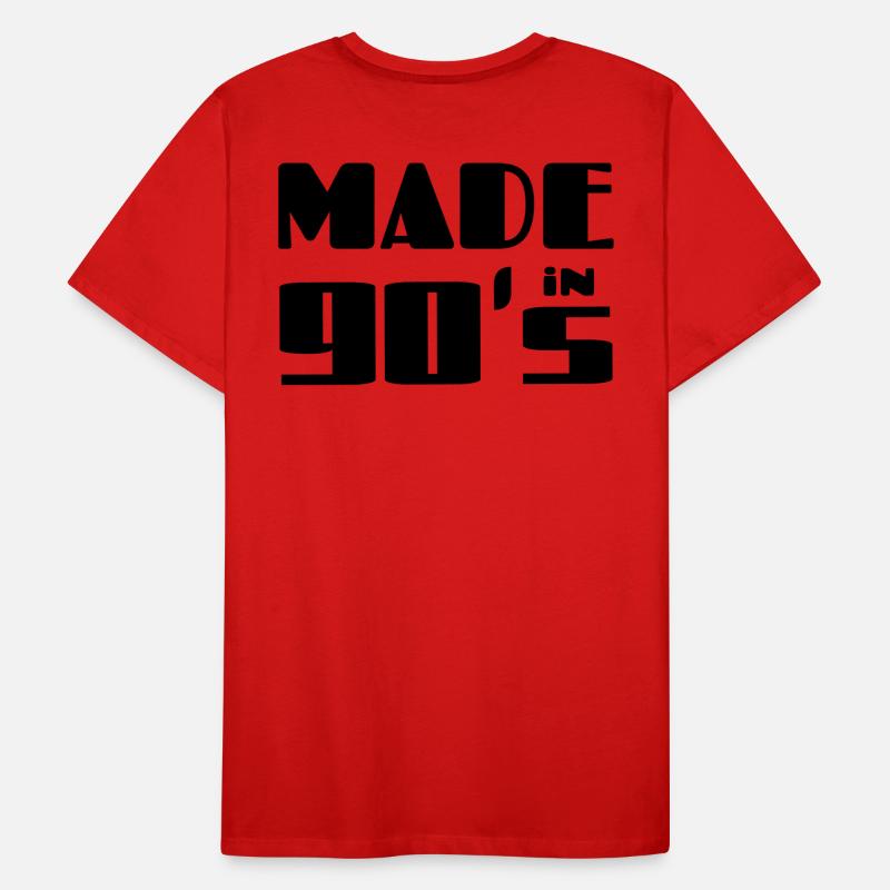 Hergestellt in den 90ern Männer Premium Bio T-Shirt