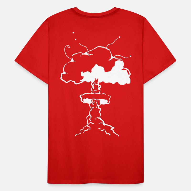 Atom Explosion Männer Premium Bio T-Shirt