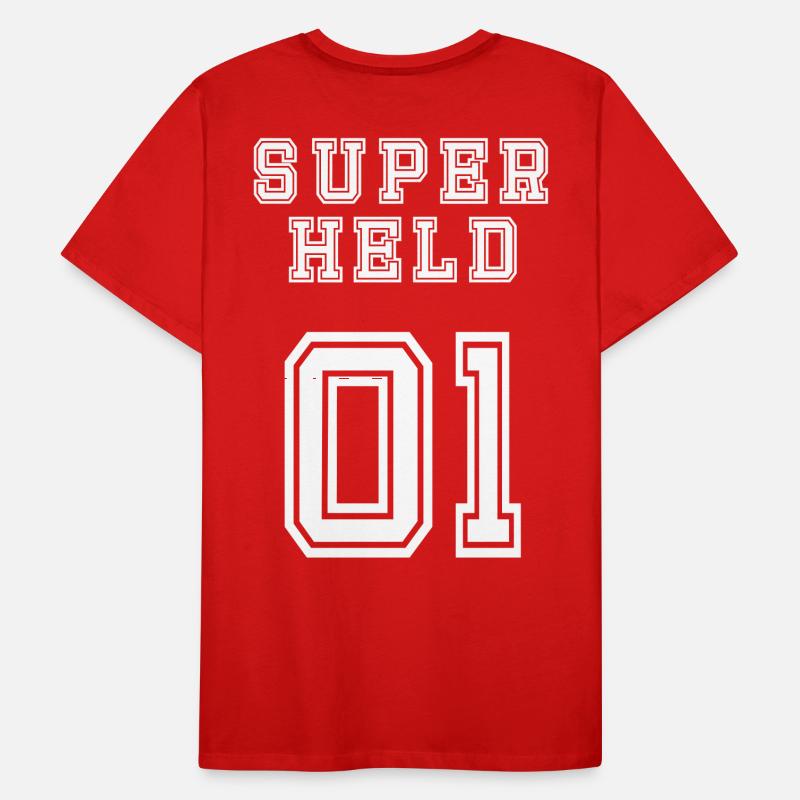 Superheld Männer Premium Bio T-Shirt