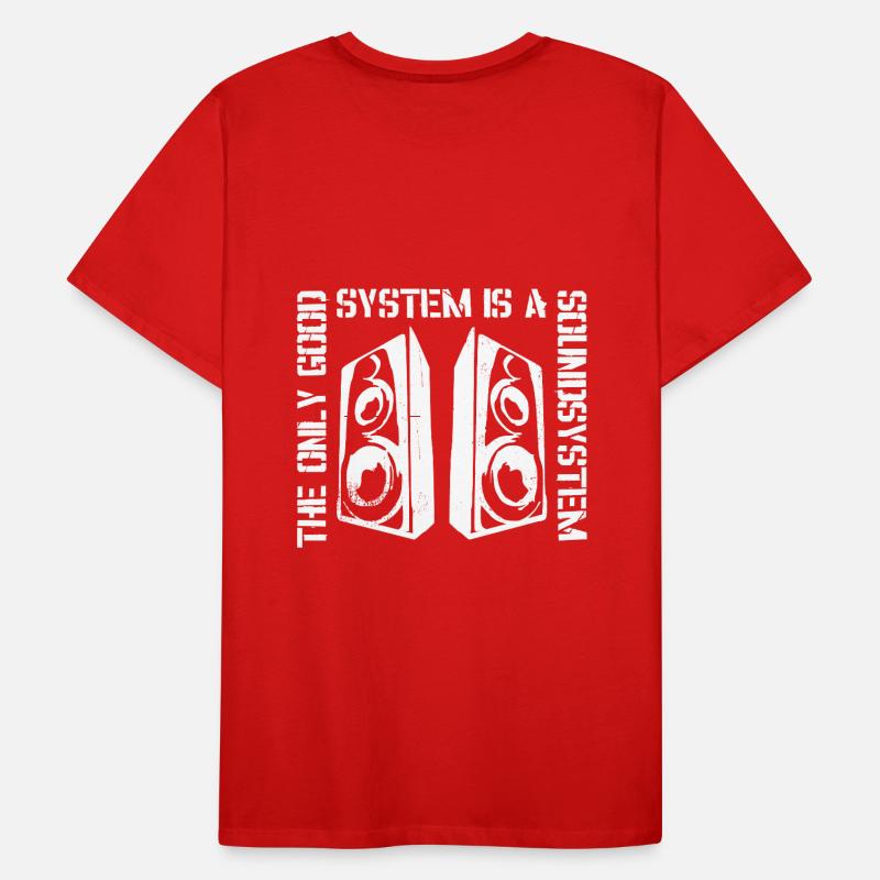 Le seul bon système est un système de sonorisation T-shirt bio Premium Homme