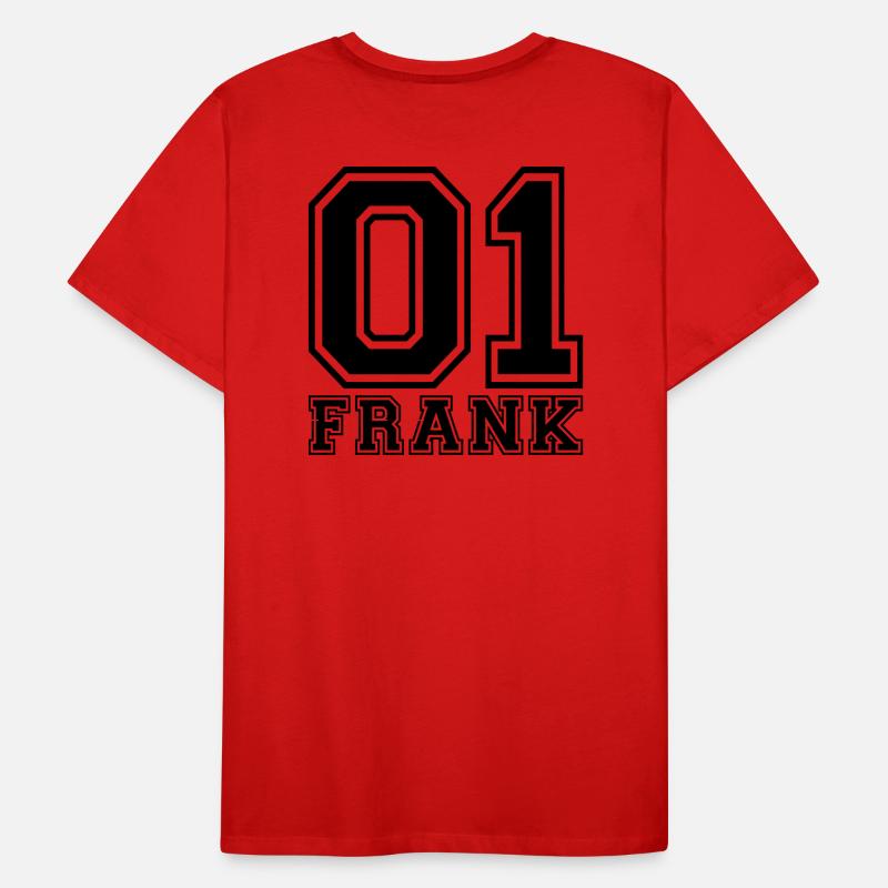 Frank - Nom T-shirt bio Premium Homme