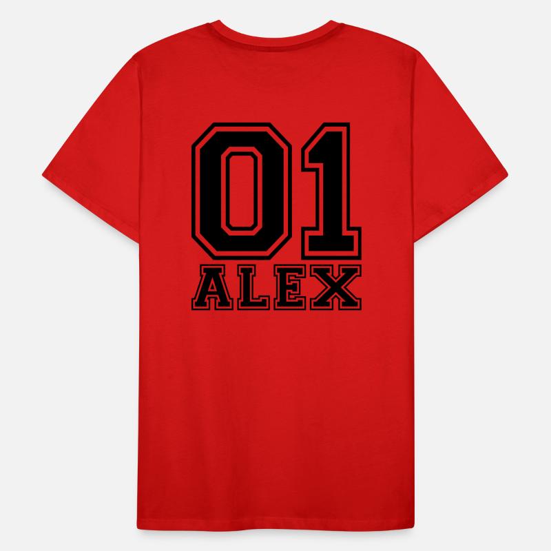 Alex - Name Men's Premium Organic T-Shirt
