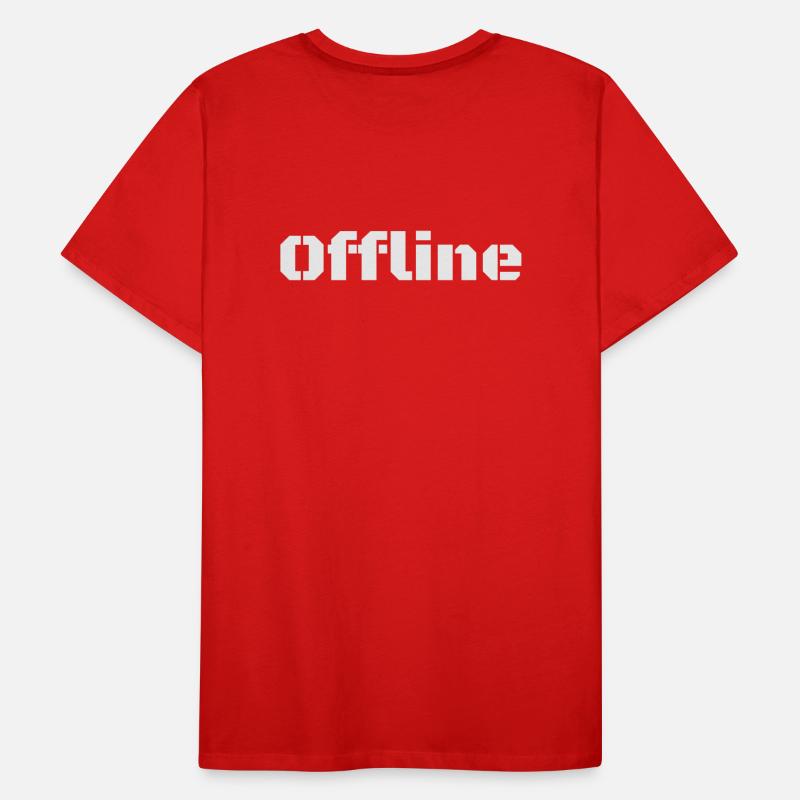 Offline Männer Premium Bio T-Shirt