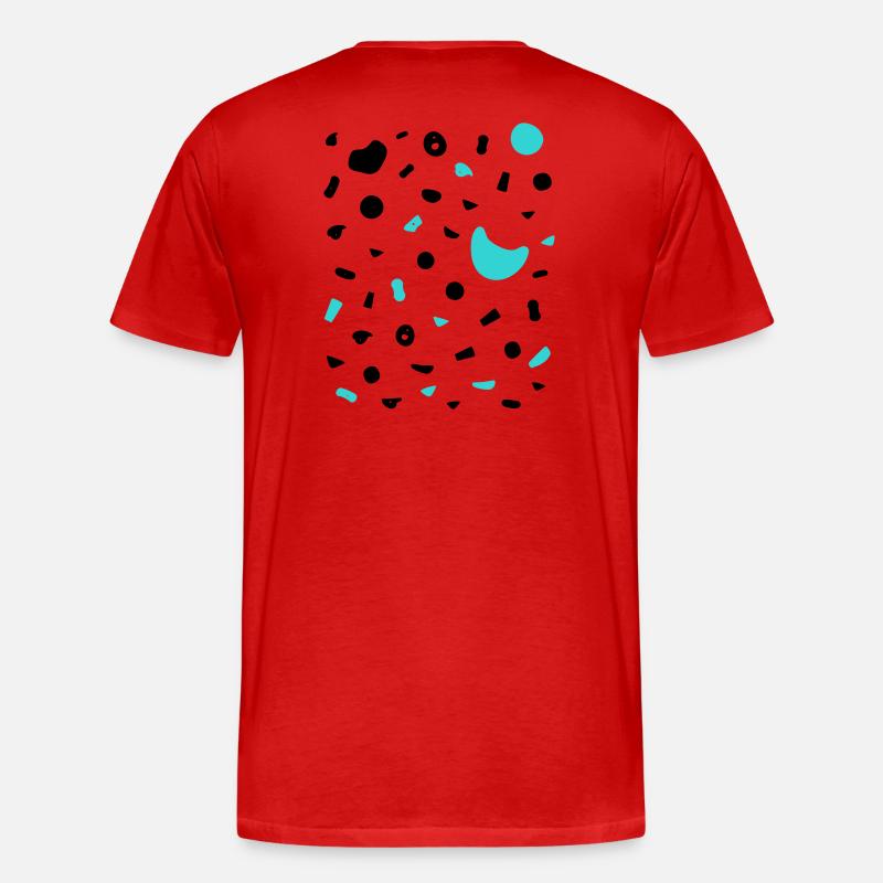 Boulder Projekt 7a Design Klettergriffe klettern - Männer Premium Bio T-Shirt - Rot