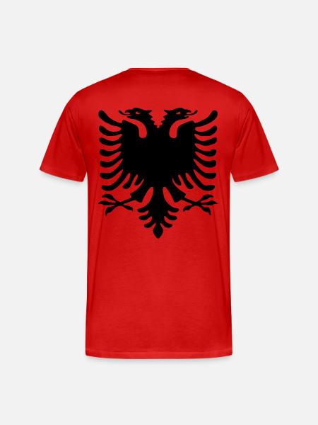 Kosovo - Men's Premium Organic T-Shirt - red