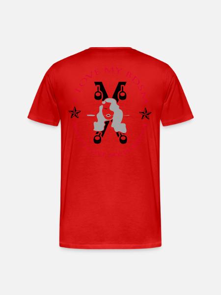 Dominatrix - T-shirt bio Premium Homme - rouge