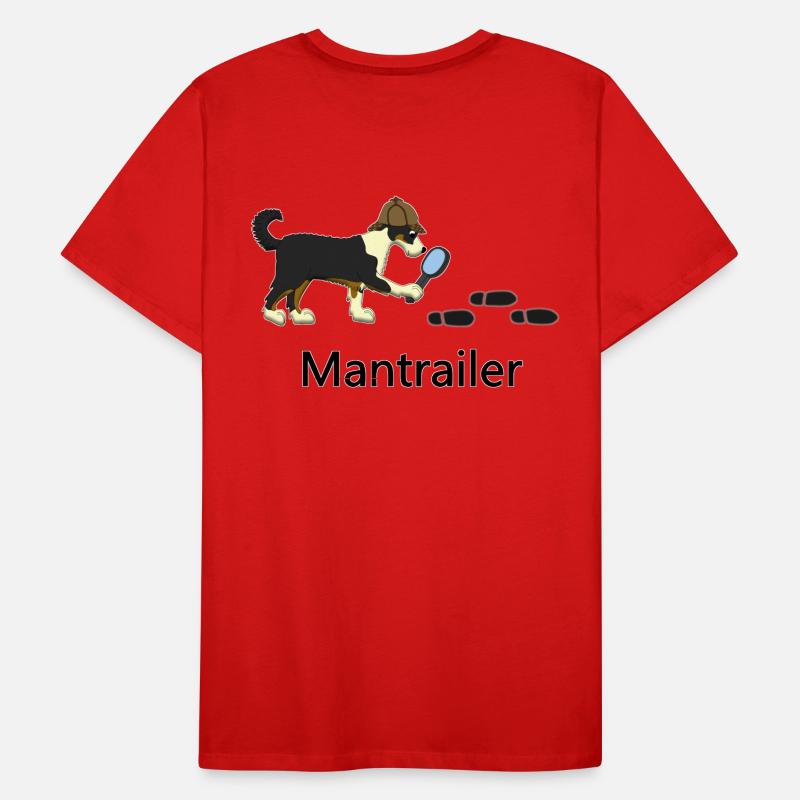 Mantrailing Gingi Männer Premium Bio T-Shirt